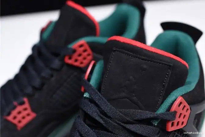 Gorge Black GUCC AQ3816-063 NRG Air 4 Red Green-Varsity Jordan 0619
